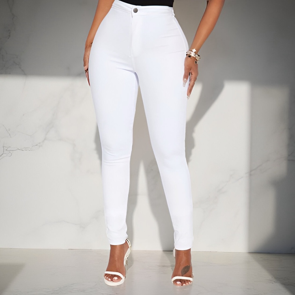 Fashion Nova High Waist Denim Skinnies